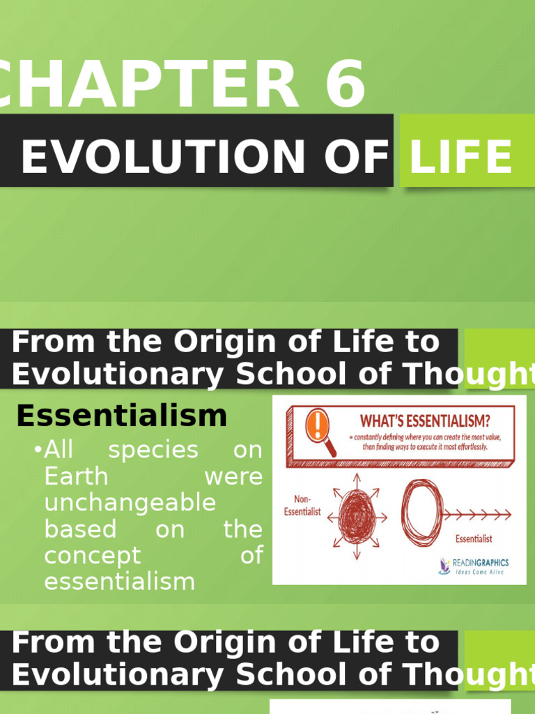 Chapter 6 - Evolution of Life | PDF | Evolution | Natural Selection
