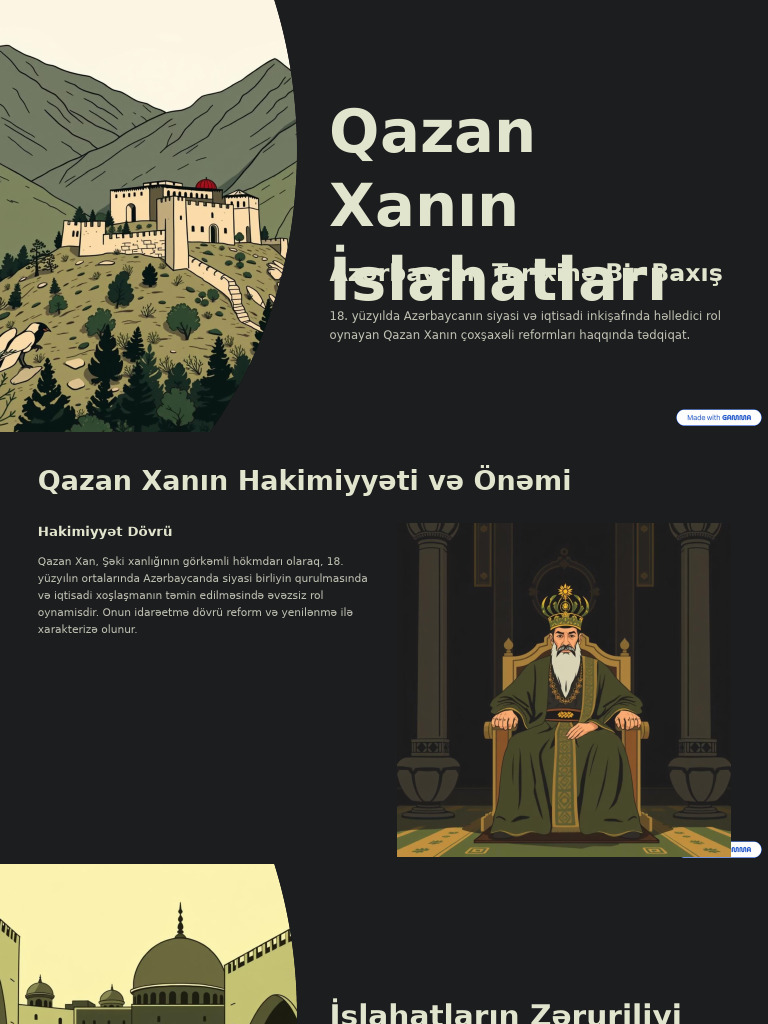 Qazan Xanin Islahatlari | PDF