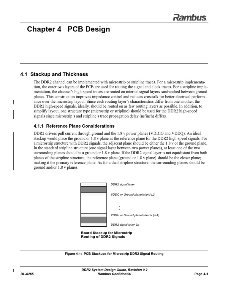 Ddr Routing Guidelines | Printed Circuit Board | Electronic Design