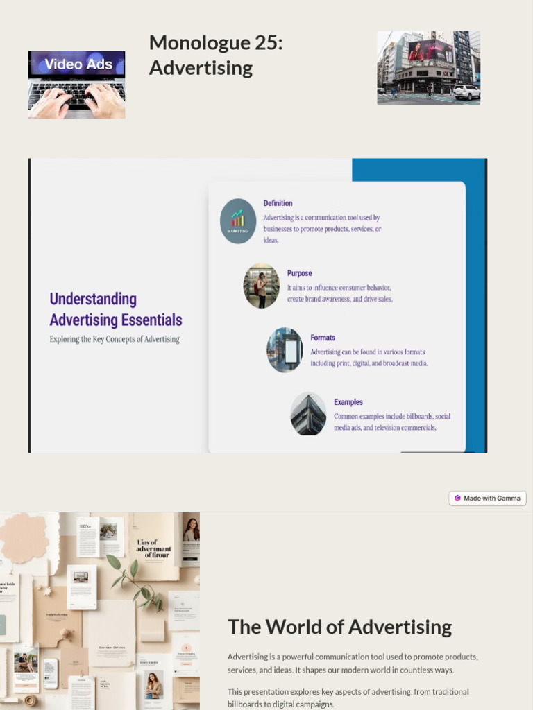Exploring Advertising Strategies and Types | PDF | Advertising | Brand