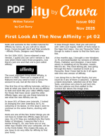 Affinity by Canva: User Guide and Setup | PDF | Icon (Computing ...