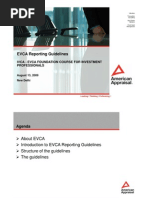 EVCA Reporting Guidelines