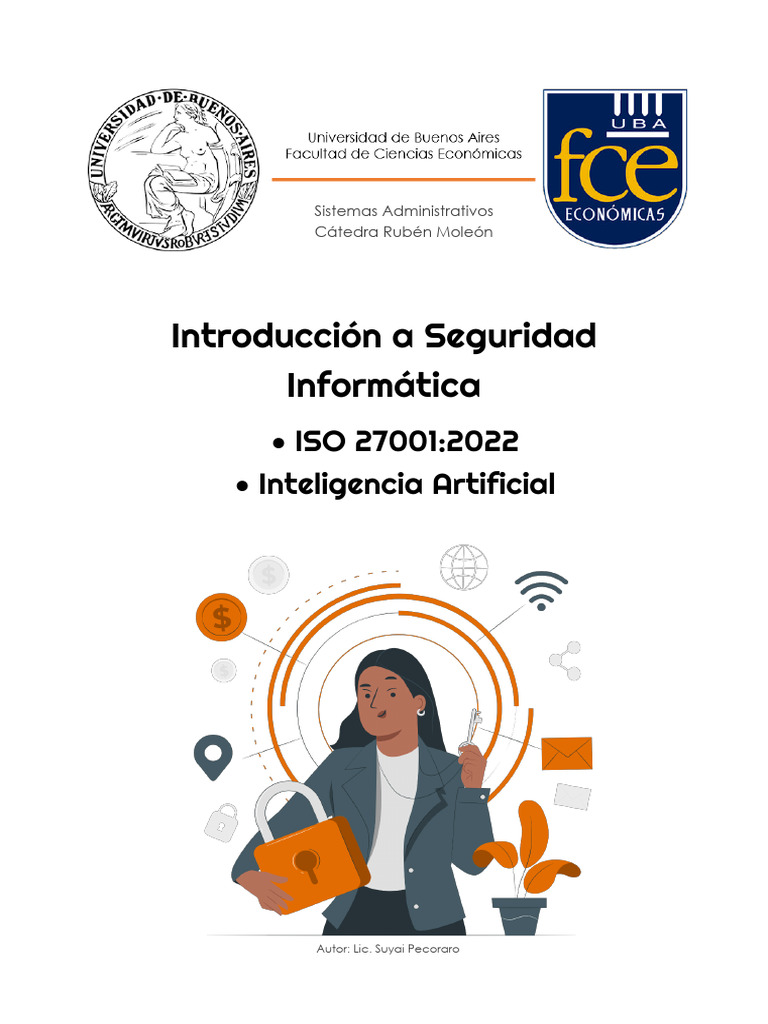 Seguridad Informática: ISO 27001 y AI | PDF | La seguridad informática ...