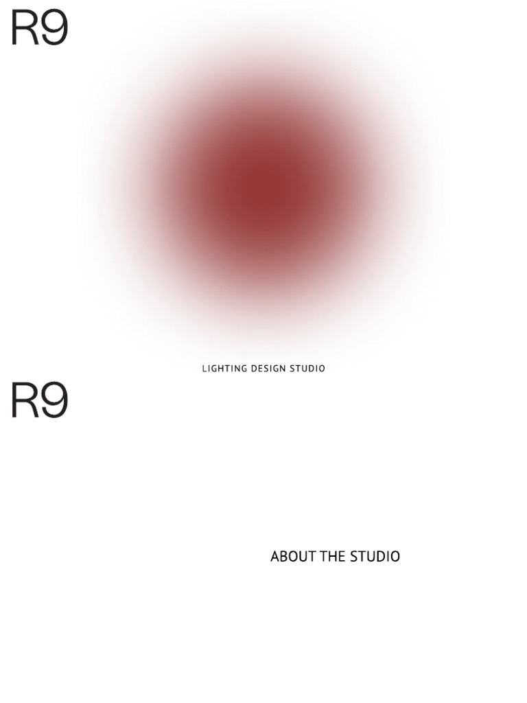 R9 Portfolio ENG | PDF | Design | Light