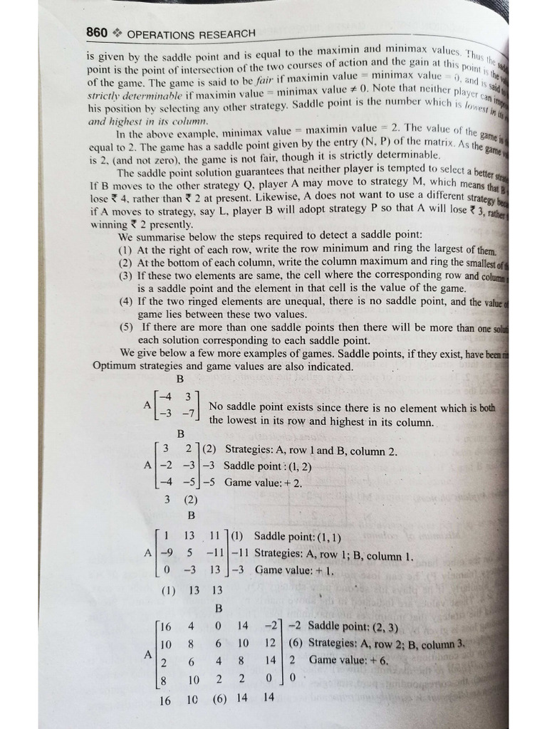 Theory of Game | PDF