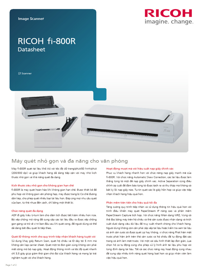 Máy Scan Ricoh | PDF