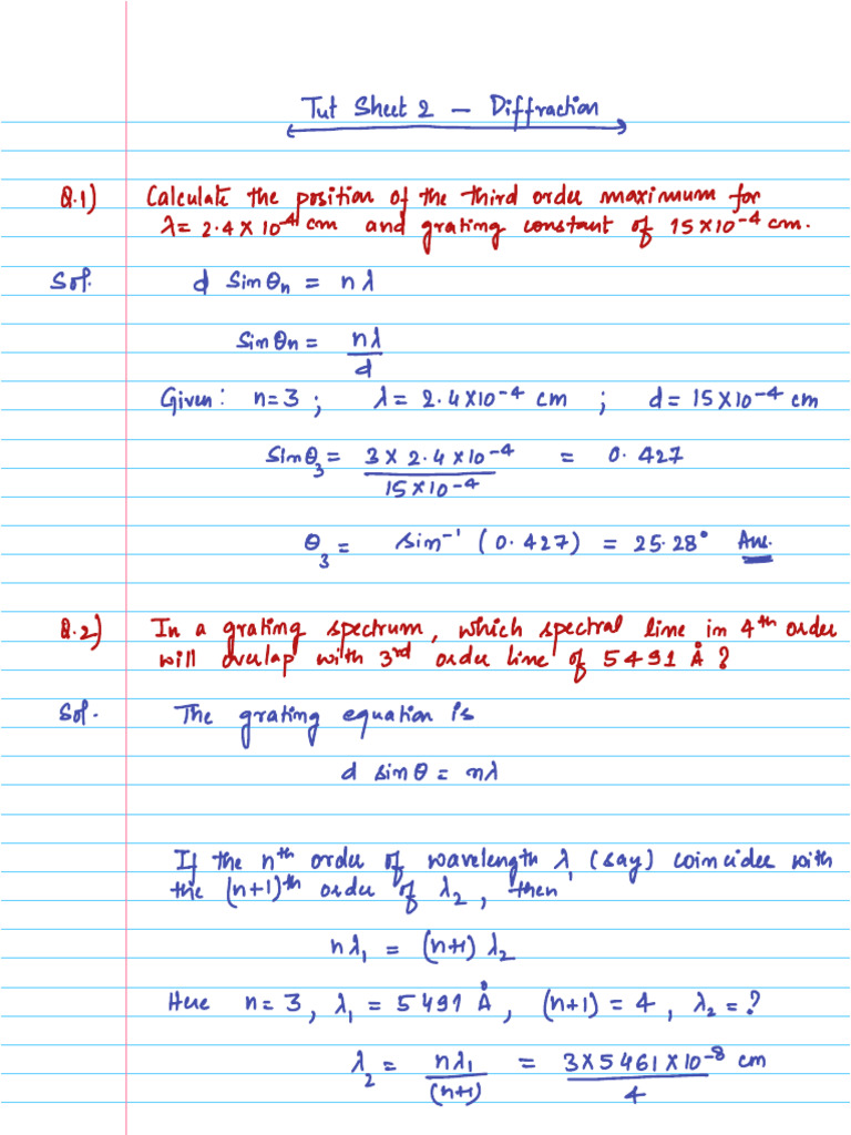 Tut Sheet2 1 | PDF