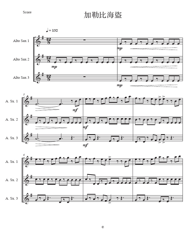 Alto Saxophone Sheet Music Collection | PDF | Saxophone | Alto Saxophone