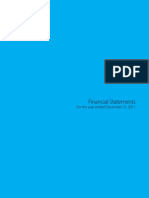 Financial Statements 2011