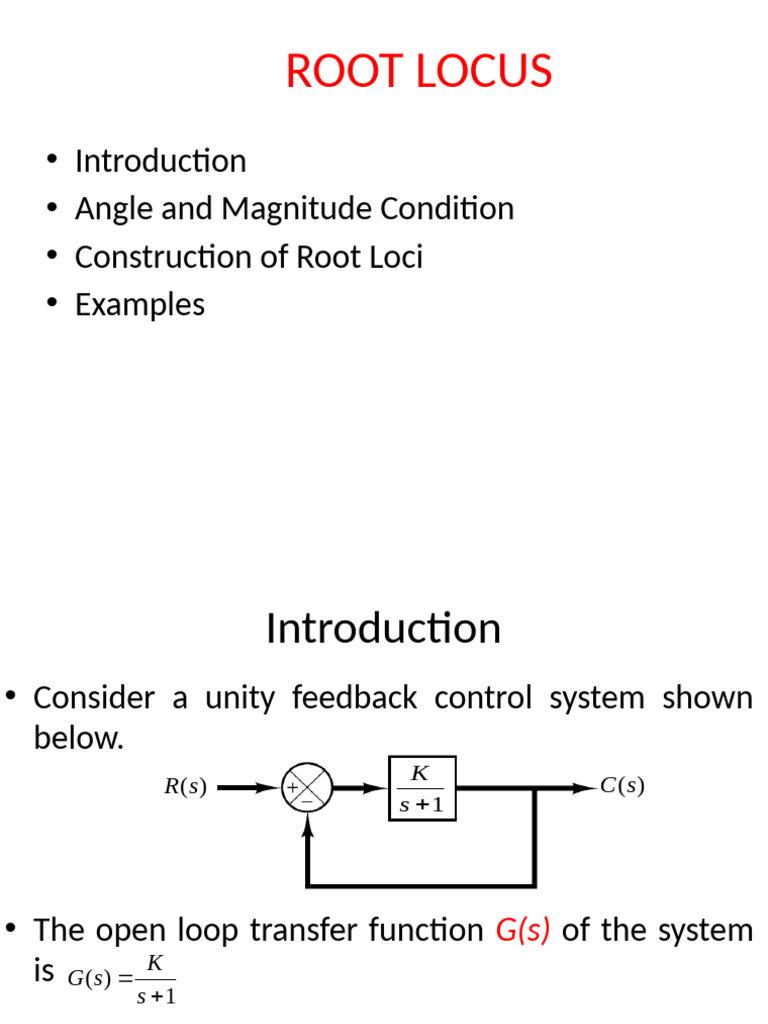 Root Locus | PDF | Mechanics | Mathematical Concepts