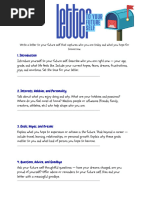 Letter to Your Future Self Template | PDF