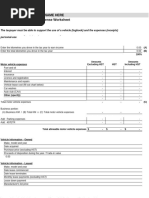SARS Travel Logbook Template 2024 | PDF