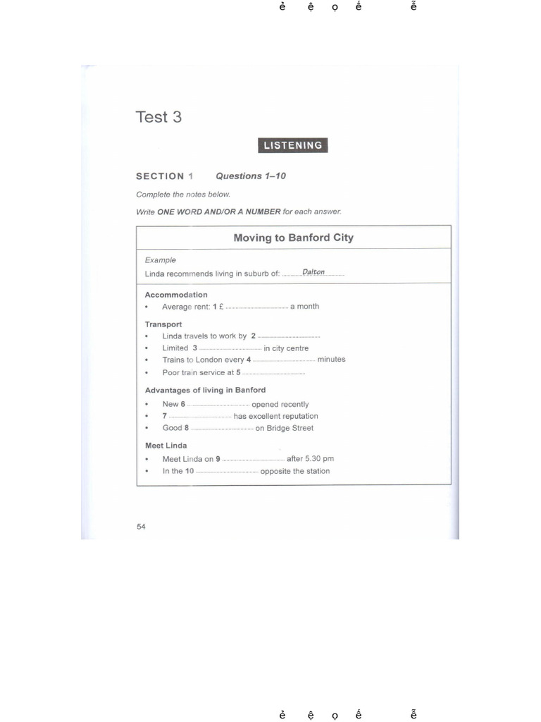 IELTS Cambridge 13-Test 3 | PDF