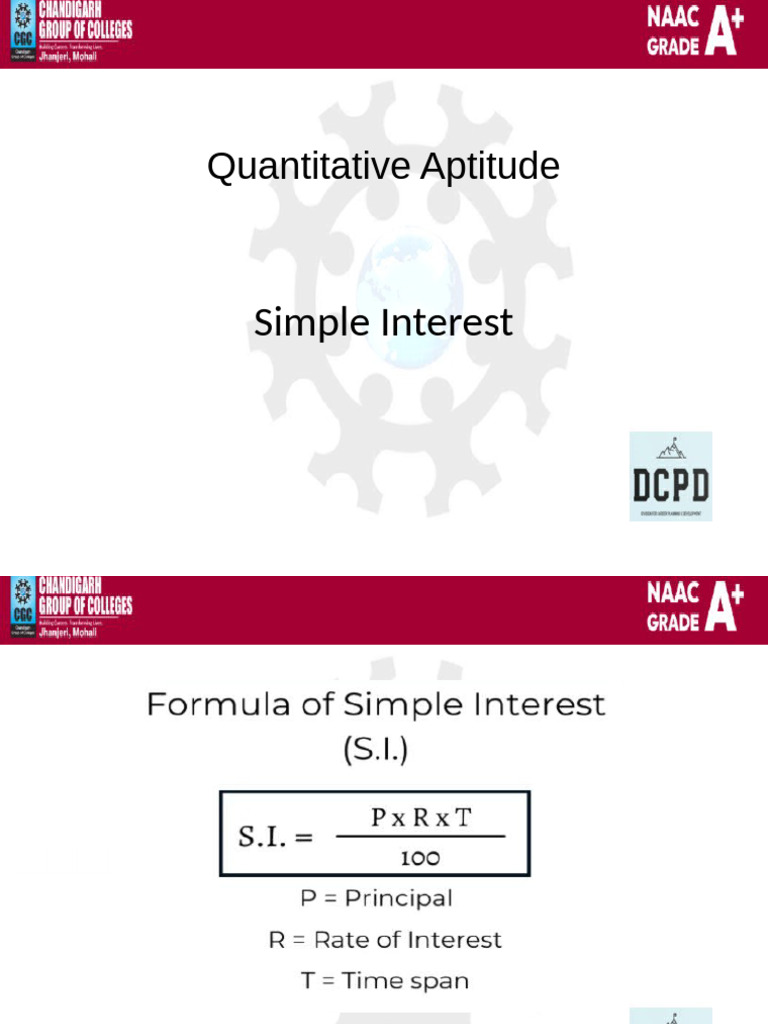 Simple Interest Practice Questions | PDF | Interest | Economies