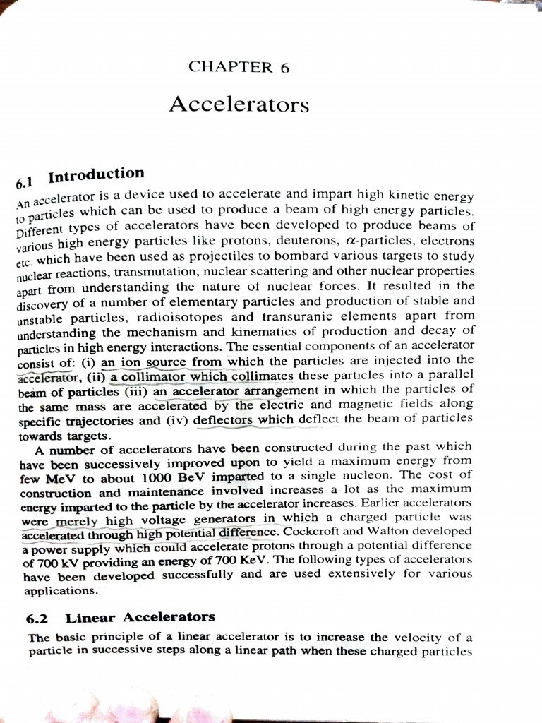 Linear Accelerator | PDF