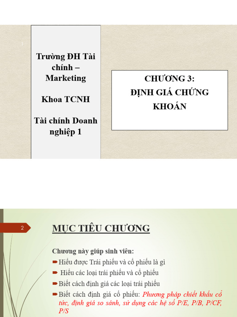 Chương 3 QTTC | PDF