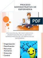 Proceso Administrativo Enfermeria