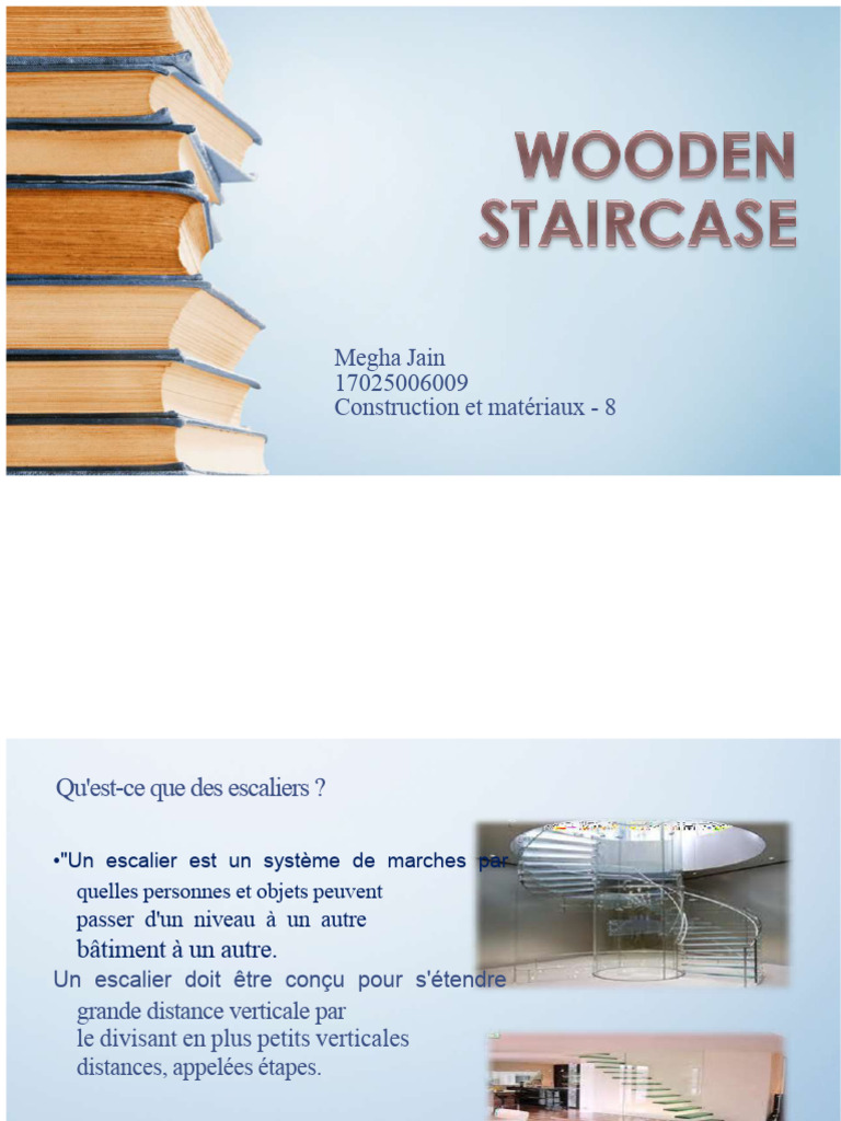 Guide complet sur les escaliers et leur construction | PDF | Bois ...