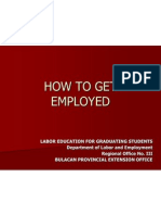 How To Get Employed