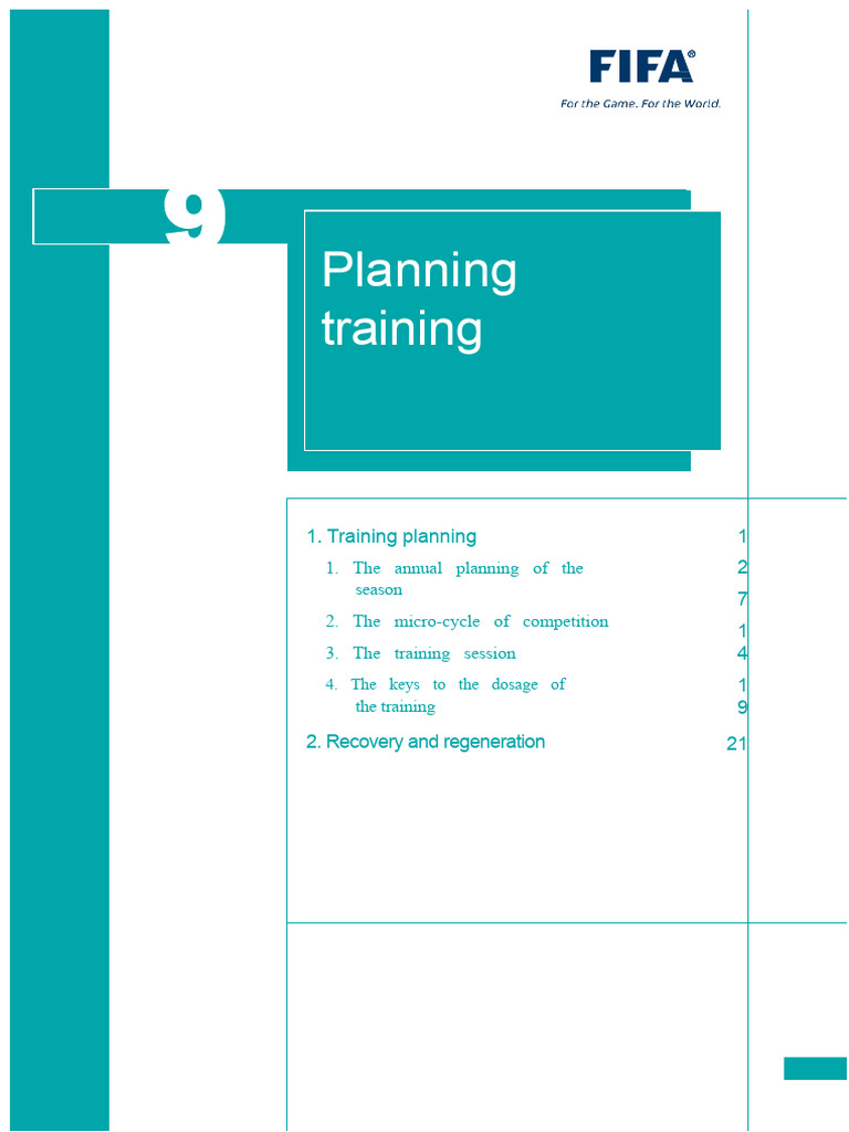 Football Training Planning Guide | PDF | Aerobic Exercise | Physical ...
