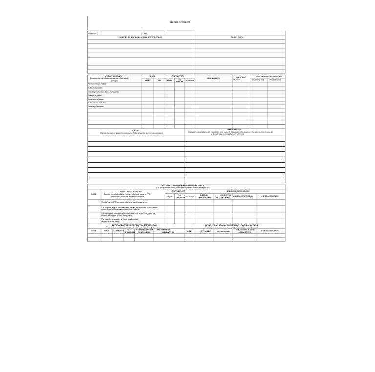 Stucco Application Review Checklist | PDF | Regulatory Compliance