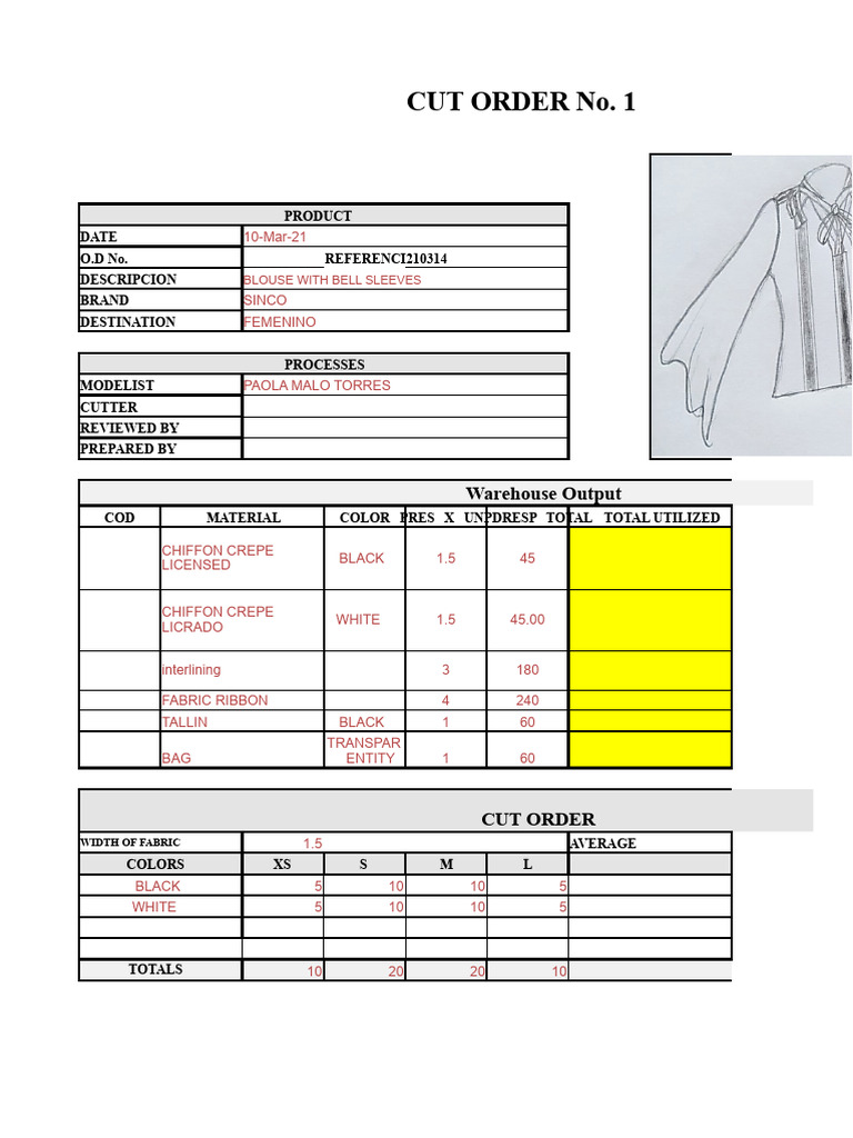 CUT ORDER | PDF
