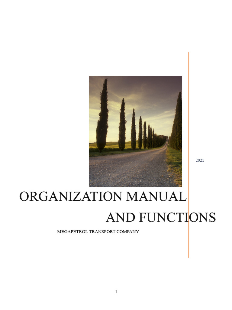 MANUAL OF Organization AND FUNCTIONS | PDF | Employment | Leadership