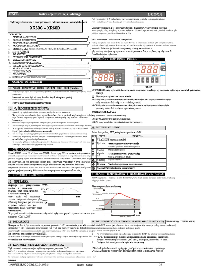 Dixell XR60C | PDF