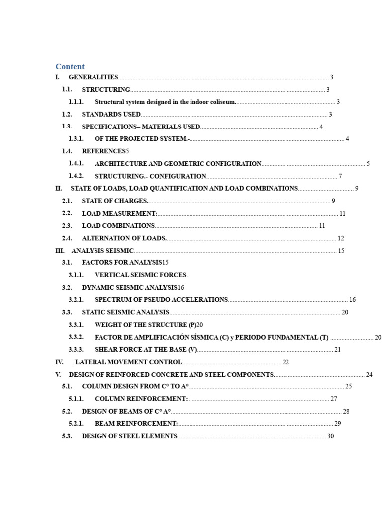Seismic Analysis of Vila Vila Coliseum | PDF | Beam (Structure ...