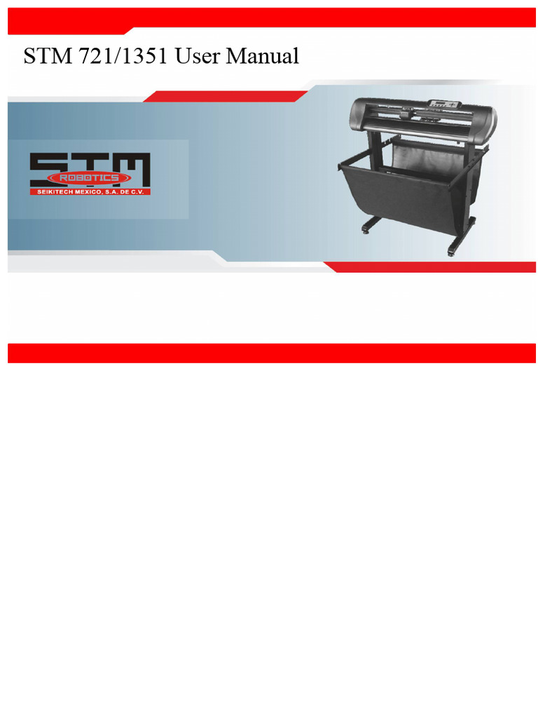 STM 721/1351 User Manual Guide | PDF | Blade | Usb