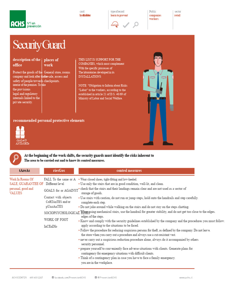 For Guardia Security v1 | PDF | Stairs | Safety
