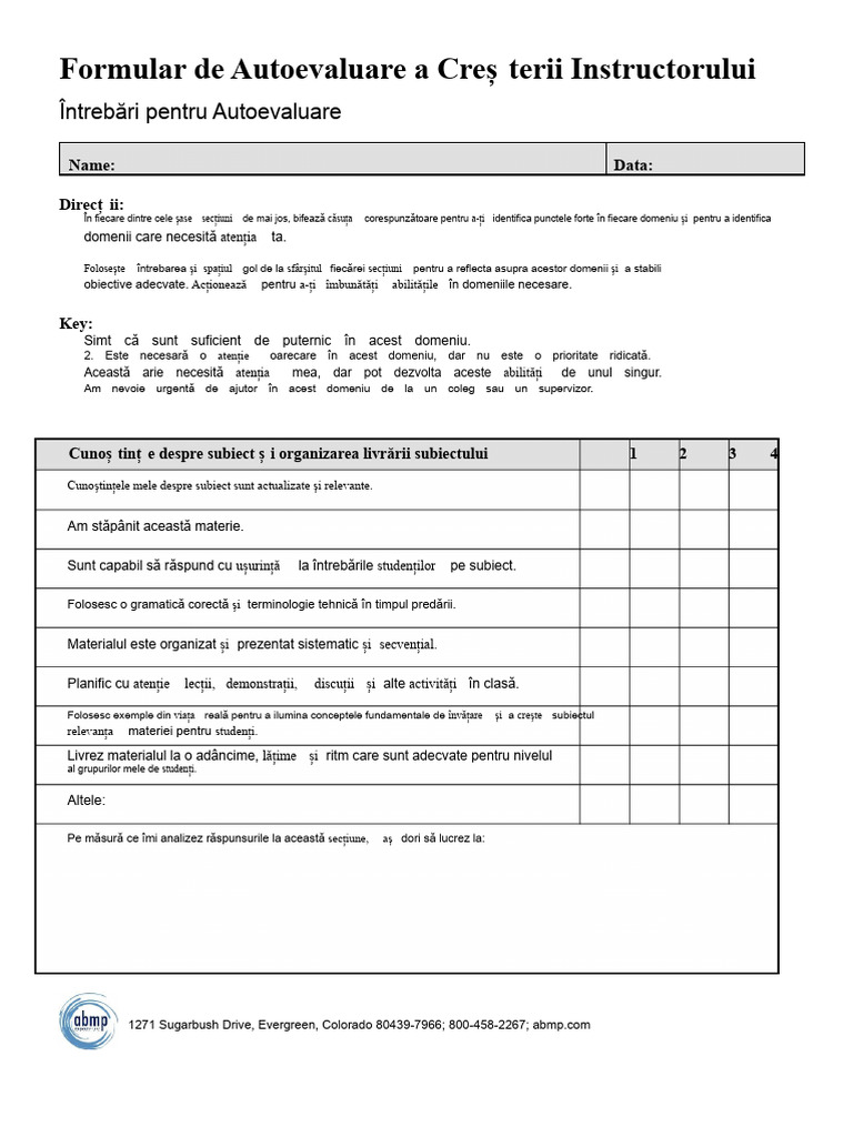 Exemple de Autoevaluare 40 | PDF