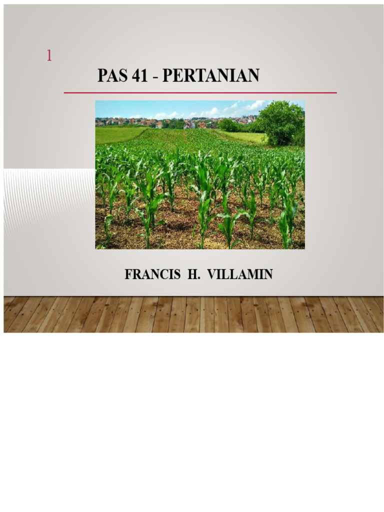 Akuntansi Aset Biologis PAS 41 | PDF