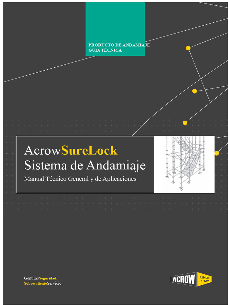 Guía Técnica del Sistema SureLock | PDF | Andamio | Escalera