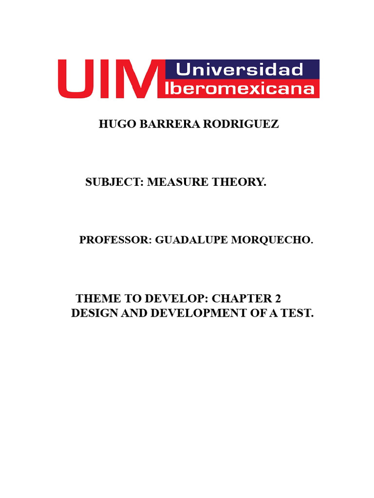 Test Design and Development Guide | PDF | Multiple Choice | Psychology