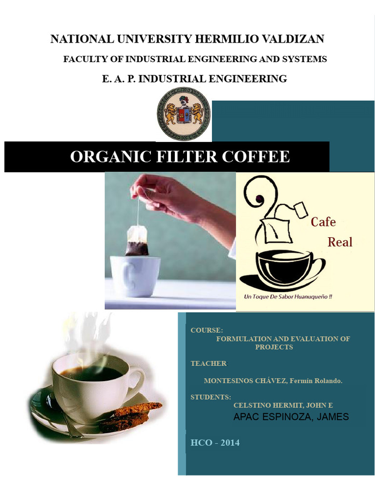252230576-Piaii-Filtered Coffee Project | PDF | Coffee | Mill (Grinding)