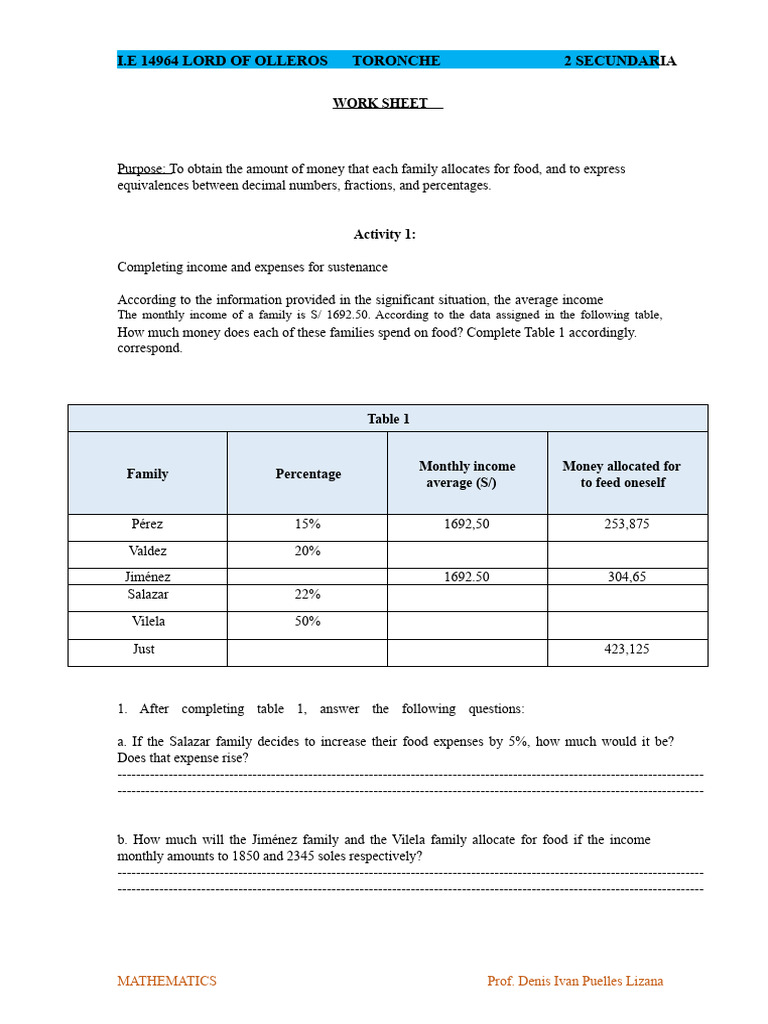 Card 2 | PDF | Percentage | Arithmetic
