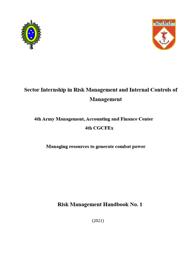 Risk Management in Army Operations | PDF | Internal Control | Risk ...