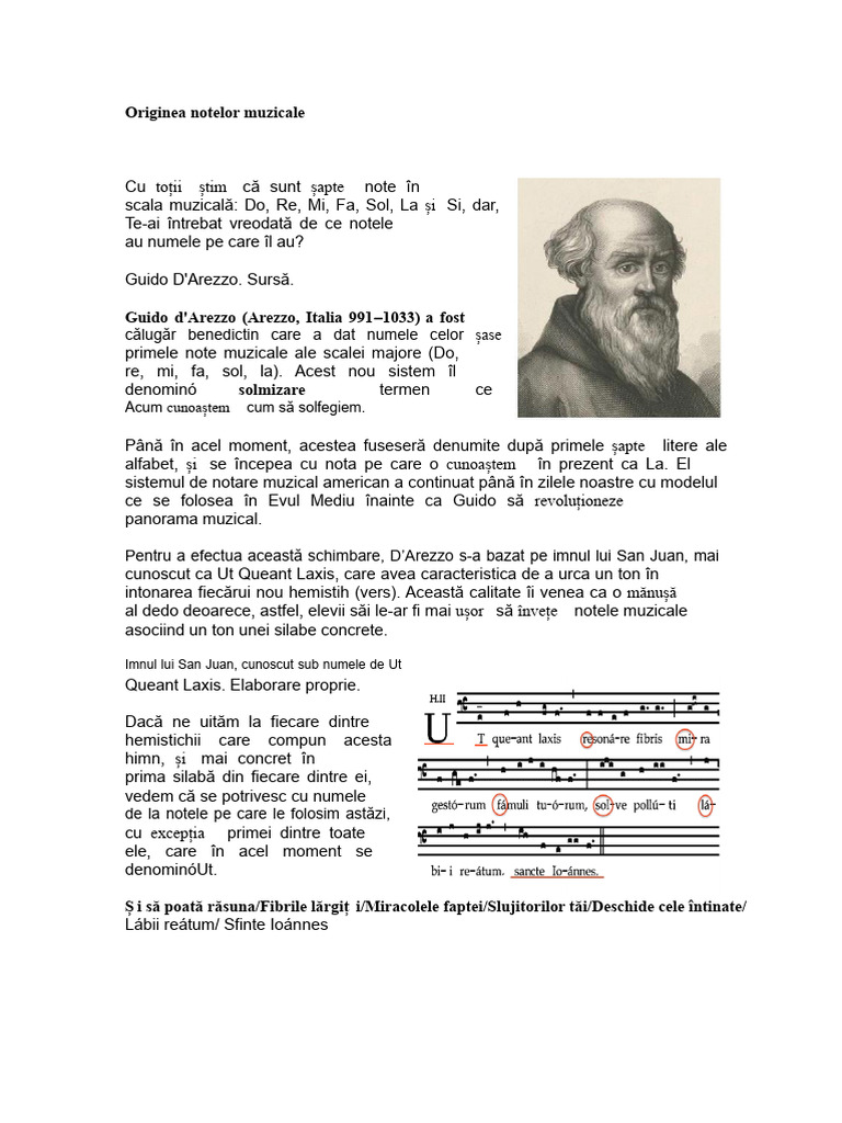 Note Muzicale | PDF