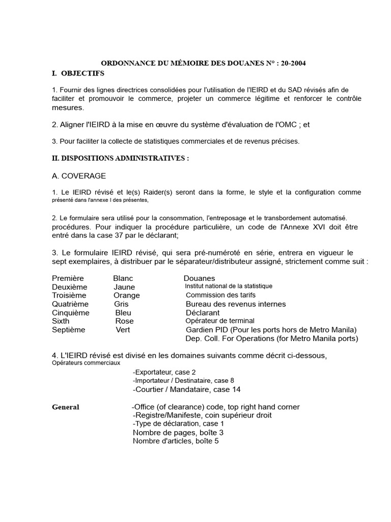 Lignes directrices sur l'IEIRD révisé | PDF | Taxe sur la valeur ...