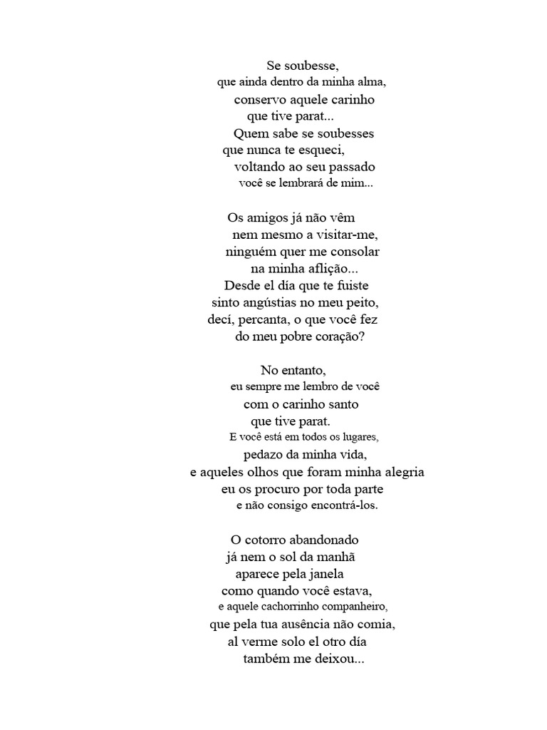 Lembranças de um Amor Perdido | PDF