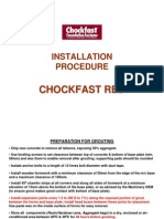 Installation Procedure-Chockfast Red
