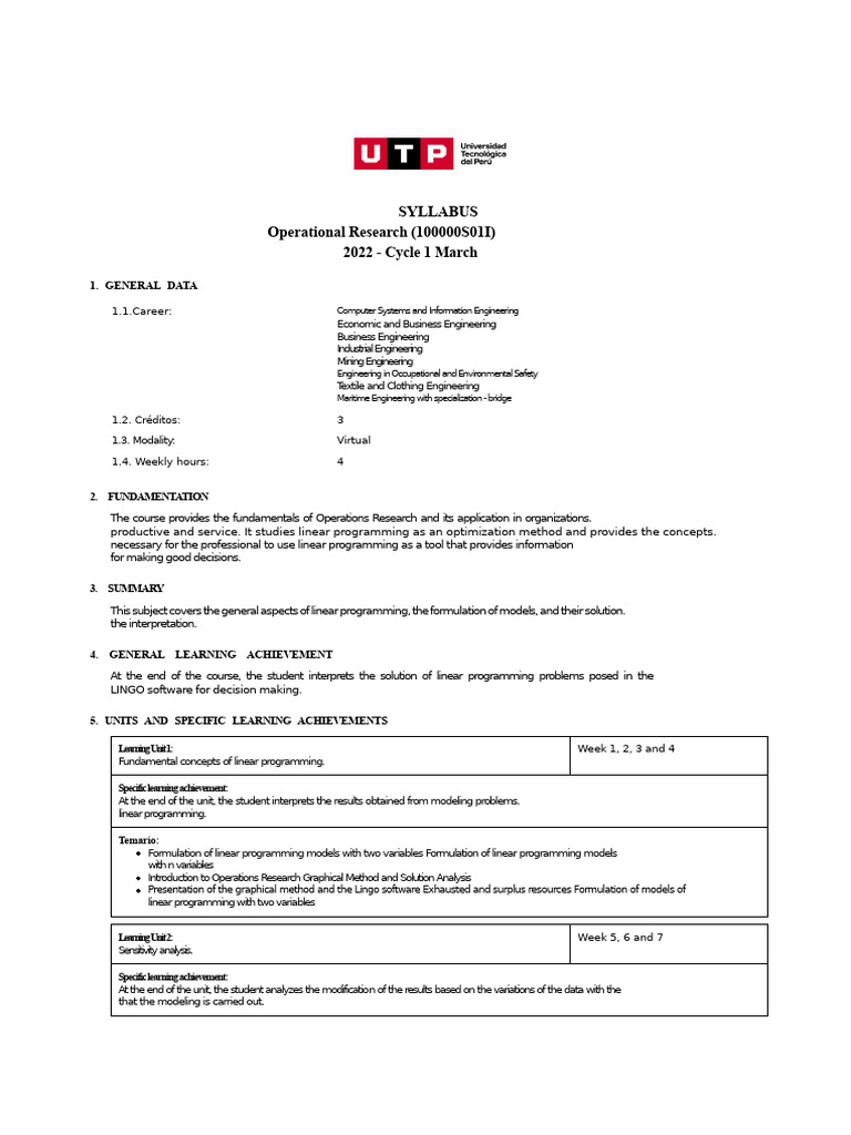 I.O. | PDF | Linear Programming | Computer Programming