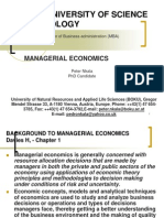 Managerial Ecconomics - Lecture Notes