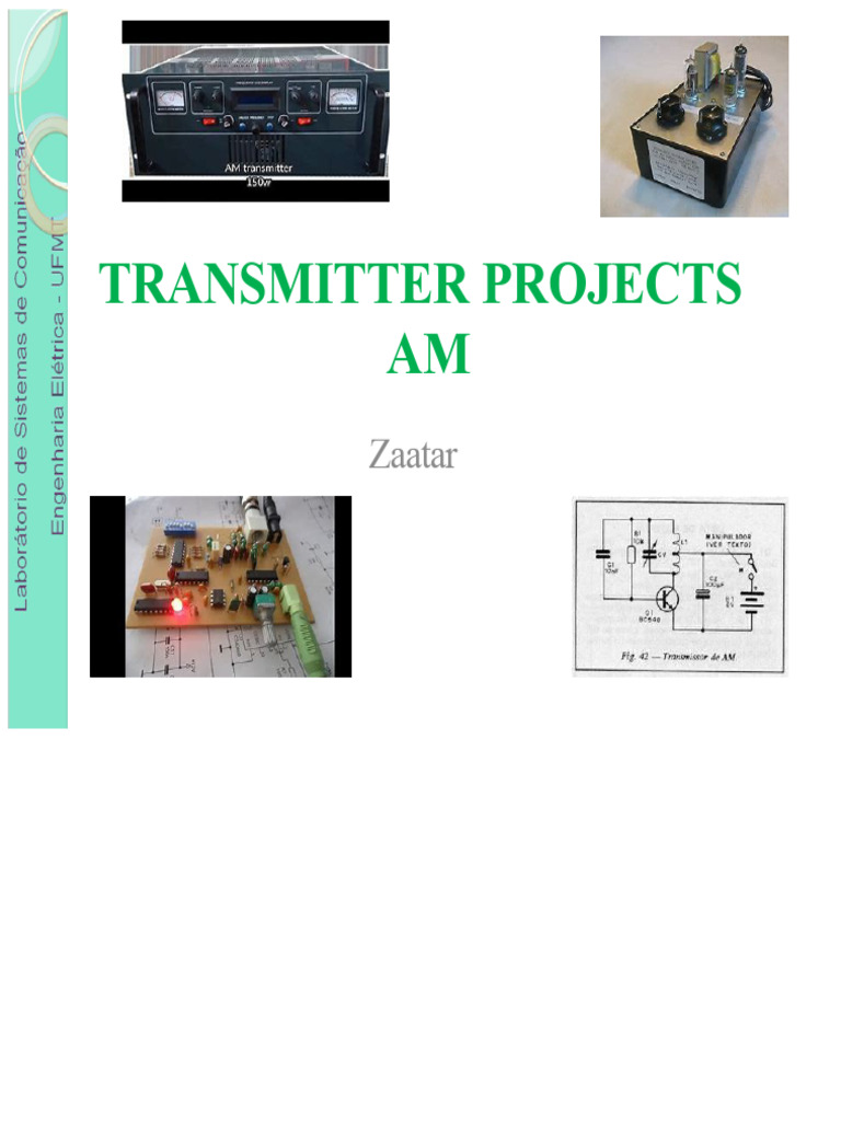 Simple AM Transmitter Projects Guide | PDF | Transmitter | Radio