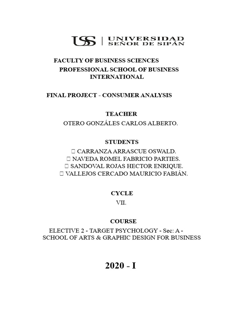 Final Target Work. | PDF | Brand | Motivation