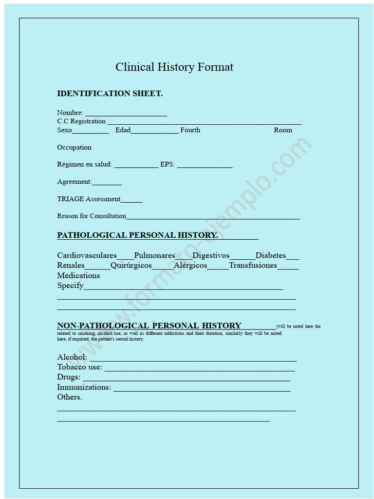 Clinical History and Triage Assessment | PDF | Medical Specialties ...