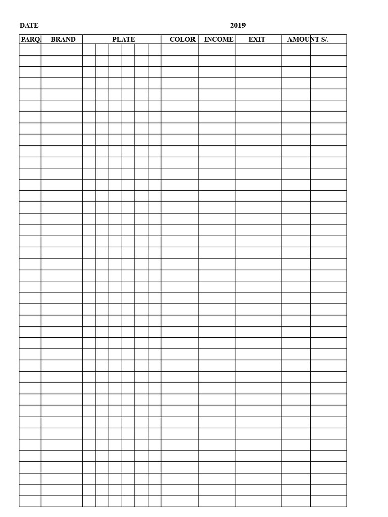 Garage Format | PDF