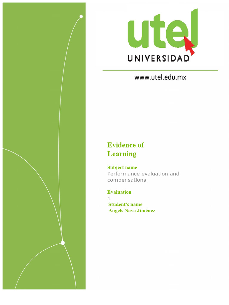 Learning Evidence - Performance Evaluation and Compensation ...