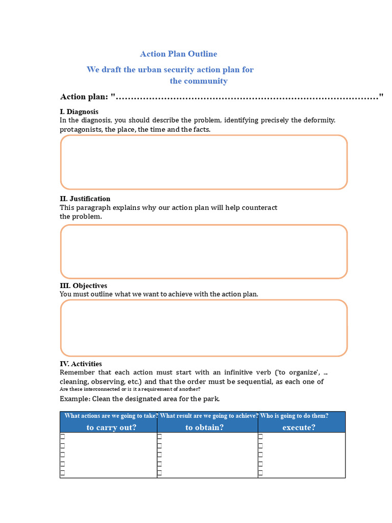 Action Plan Scheme | PDF